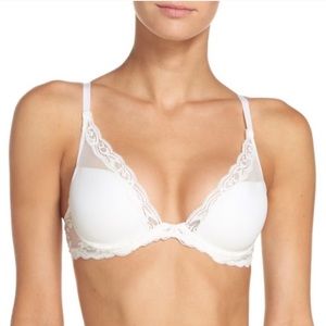 White lace natori bra 34E NWOT